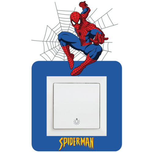 Spiderman 1 stiker oko prekidaca